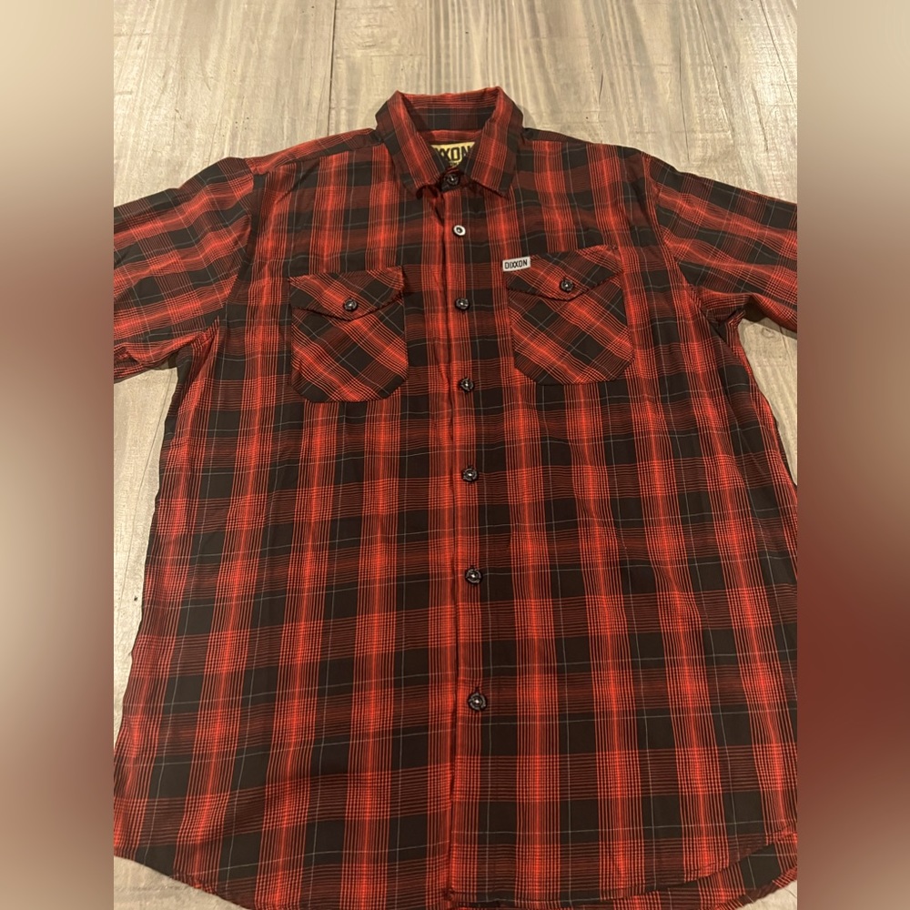 Dixxon short sleeve men’s large, Blackhawk